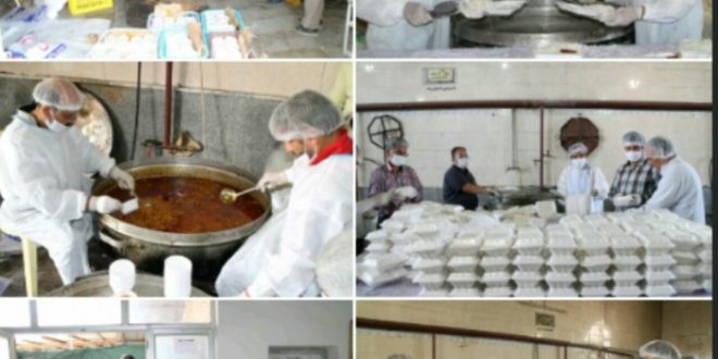 آغاز اطعام مهدوی با توزیع ۲۰۰۰ هزار پرس غذای گرم در نیشابور